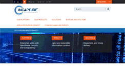 Desktop Screenshot of incapturetechnologies.com